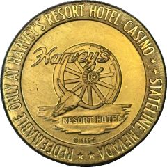 1 Dollar - Harvey's Resort Hotel Stateline, Nevada