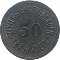 50 Pfennig - Traunstein Zivilgefangenenlager