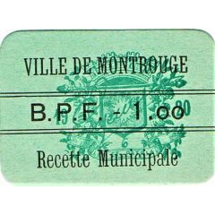 1 Franc - Ville de Montrouge 92