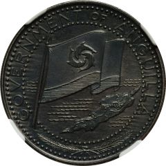 2 Dollars - Elizabeth II National flag, Obverse Trial