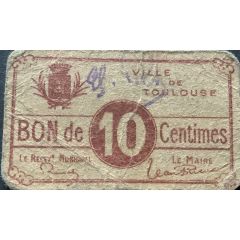 10 Centimes - Ville de Toulouse 31