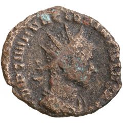 Antoninianus - Quintillus FORTVNA REDVX, Fortuna