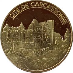 Jeton touristique - Fonderie Saint Luc - Carcassonne - Chevalier