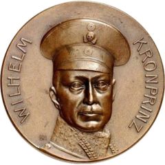 Medal - Kronprinz Wilhelm War years of 1914/1915
