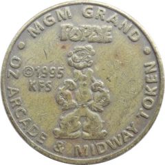 Game Token - MGM Grand Oz Arcade and Midway