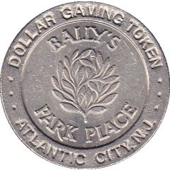 1 Dollar Gaming Token - Bally`s Park Place Atlantic City