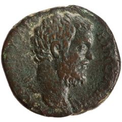 Sestertius - Clodius Albinus FELICITAS COS II S C, Felicitas