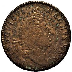 Jeton - Louis XIV - Ville de Paris, `FERACIOR OMNIBVS ARVIS`