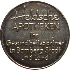 1 Regnitztaler - Heldsche Apotheken Bamberg, Strullendorf, Hirschaid