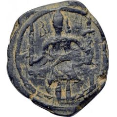 Follis - Baldwin II Baldwin, Christ