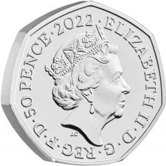 50 Pence - Elizabeth II 5th portrait, Winnie The Pooh and Friends