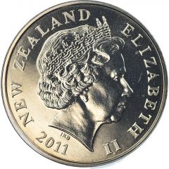 50 Cents - Elizabeth II 4th portrait, non-magnetic, set issue