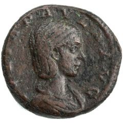 As - Julia Paula and Elagabalus CONCORDIA AETERNA S C, Concordia
