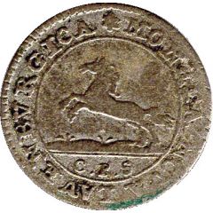 1 Shilling - George II August