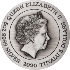 5 Dollars - Elizabeth II Guan Yu