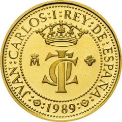10 000 Pesetas - Juan Carlos I Armillary sphere