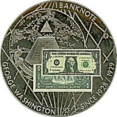 1 Dollar Banknote George Washington