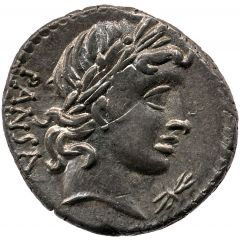Denarius Vibia: Gaius Vibius Pansa, PANSA / C•VIBIVS•C•F