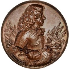 Medal - Christian V Conquest of Gotland, copper