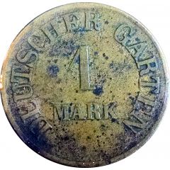 1 Mark - Deutscher Garten