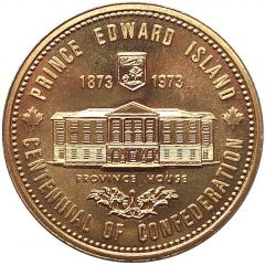 Medal - Centenary of Confederation Prince Edward Island