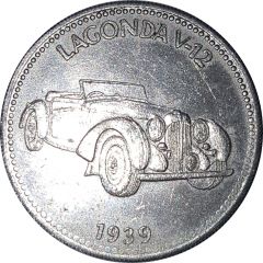 Shell Token - Historic Cars Lagonda V-12 1939