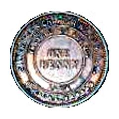 Masonic Penny - Silverthorn Chapter No. 23 R.A.M. Parsons, Kansas