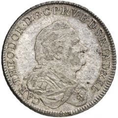 1 Thaler - Charles Theodore Konventionstaler