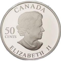50 Cents - Elizabeth II Short-tailed Swallowtail