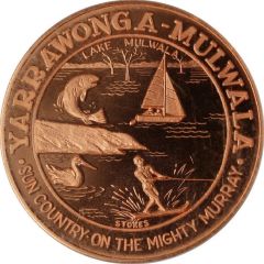 Medal - Tourist Dollar Lake Mulwala - New South Wales, Tourist Souvenir