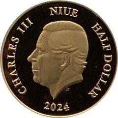 ½ Dollar - Charles III Ascension of Christ