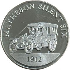 Franklin Mint - Collection of Antique Car Coins - Series 3 Matheson Silent Six