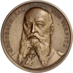 Großadmiral Alfred von Tirpitz and the naval blockade against England