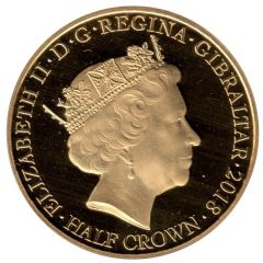 1/2 Crown - Elizabeth II The Legend of St George