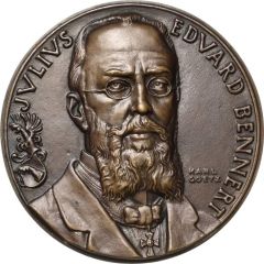 50th anniversary of Cologne Consul Julius Eduard Bennert as a numismatist