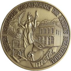 Medal - Copley Newspapers celebrates American Bicentennial
