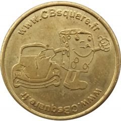 Car Wash Token - Centre de Lavage CBsquare, 22 mm