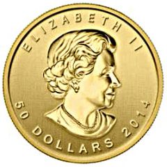 50 Dollars - Elizabeth II Five Blessings, Gold