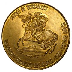 Token - Total Musee de Versailles - Bonaparte Franchit les Alpes