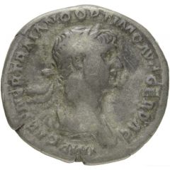 Denarius - Trajan P M TR P COS VI P P S P Q R PRO AVG, Providentia