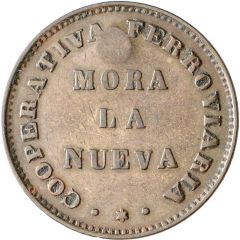 10 Centimos - Cooperativa Ferroviaria