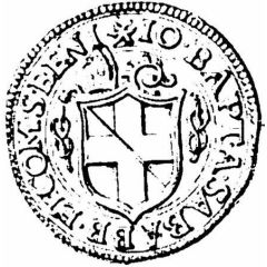 1 Scudo - Giovanni Battista di Savoia Racconigi Abate