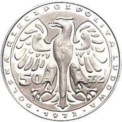 50 Zlotys Fryderyk Chopin right, Trial Strike Ag without Próba