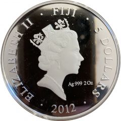 5 Dollars - Elizabeth II Archangel Michael Icon