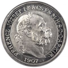 100 Korona In the name of Francis Joseph I, Restrike