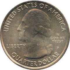 1/4 Dollar `Washington Quarter` Olympic National Park, Washington
