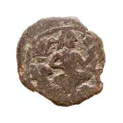 Unknown Æ - Anonymous / In the name of Thun Jabgu Khan, 618-628 Kabarna, with throne