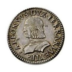 1 Testone - Alfonso I