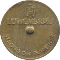 Spinner Token - Löwenbräu Strong on tradition