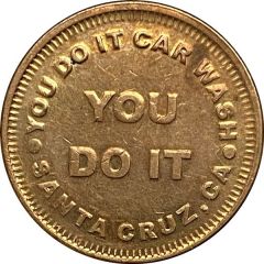 Token - You Do It Car Wash Santa Cruz, California